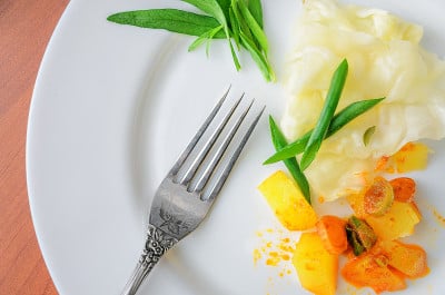 食物的库存照片，俯视图。