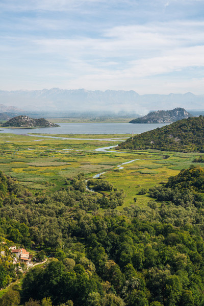 斯卡达湖国家公园，黑山，欧洲。