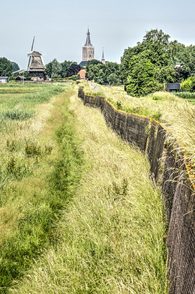 砖路堤