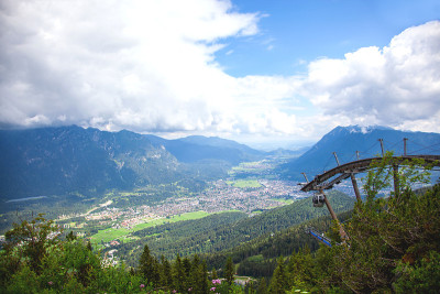 Garmisch-Partenkirchen Bavaria Kreuzeckbahn - Kreu