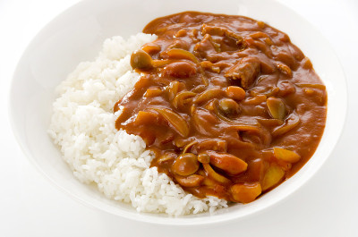 Hayashi大米。牛肉粒米饭