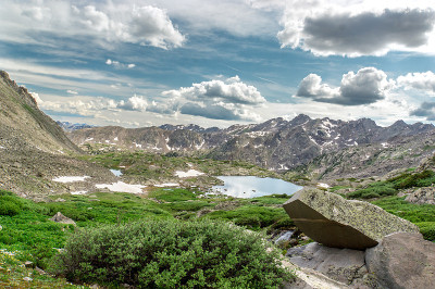 落基山景观