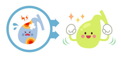 从不健康的胆囊到健康的胆囊