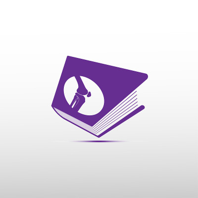 knee bone vector icon