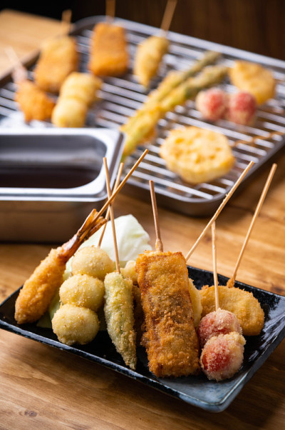 烤串，日本大阪风味的炸串