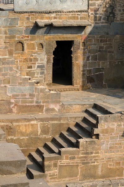 位于 Abhaneri 村的 Chand Baori Stepwell