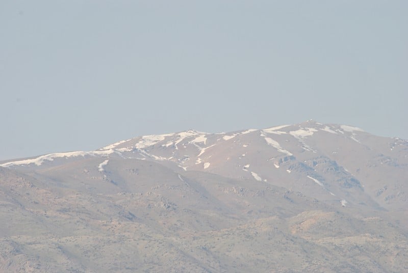 黑门山，黑门山和戈兰高地的景观