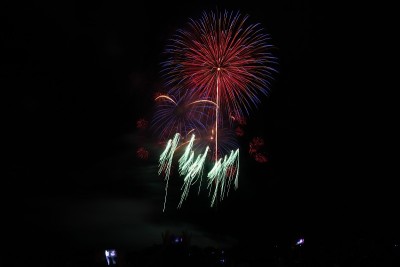 2017赤川烟花节