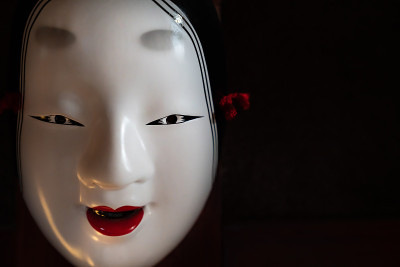 日本能画面具图片