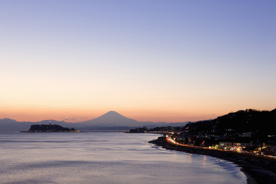 富士山和Enoshima