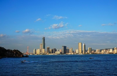 中国厦门的城市风景
