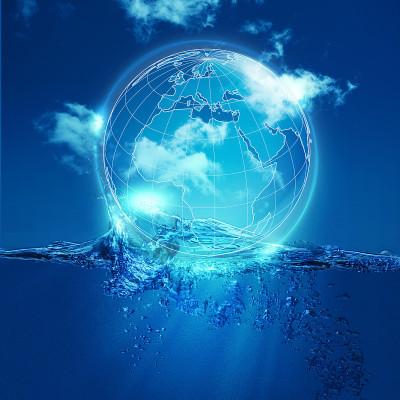 整个世界化为水泡