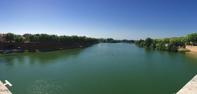 图卢兹，新桥全景