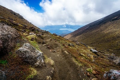 汤加里罗高山穿越，火山，新西兰