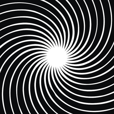螺旋的背景。矢量插图。圆形，辐射抽象形状图案
