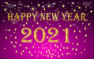 新年快乐2021卡-插图