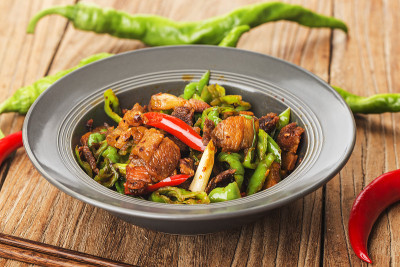回锅肉——中国传统的四川菜