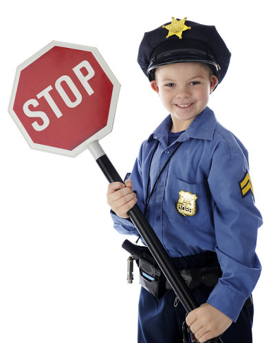 警察说停止