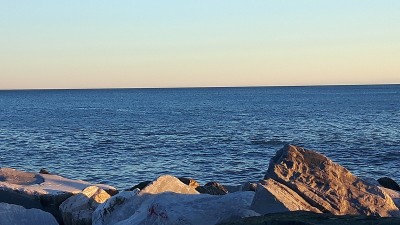 海上日落