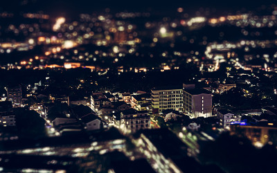 普吉岛的夜景