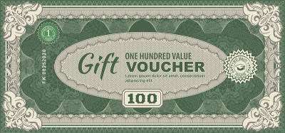 Vector money banknotes. Fake money illustration wi