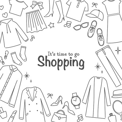 服装和时尚的插图