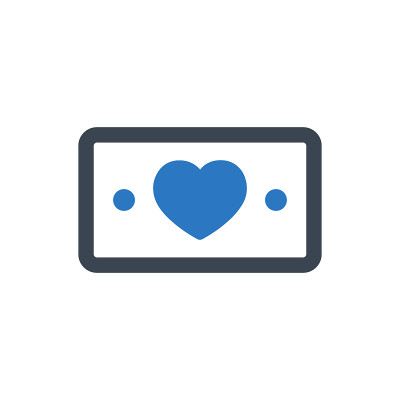 Charity money icon