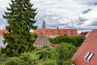 屋顶在Nordlingen