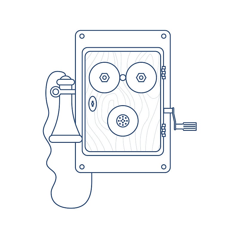 老式电话图标