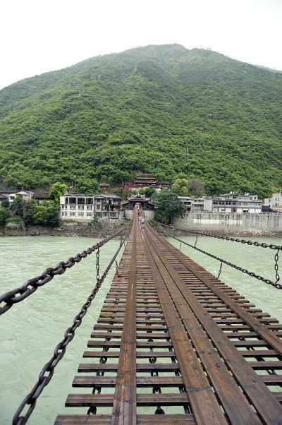中国四川省泸定桥