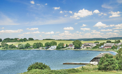 Alt Reddevitz村，Rügen,Mecklenburg-Vorpommern，德国