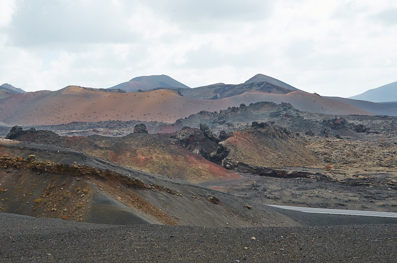 火山景观国家公园提曼法亚岛兰萨罗特