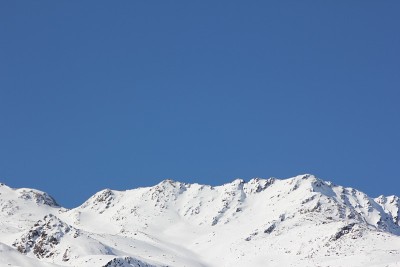 冬季全景，山峰，蒂罗尔，普拉克斯马，奥地利