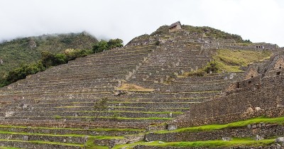 马丘比丘，秘鲁印加小镇全景