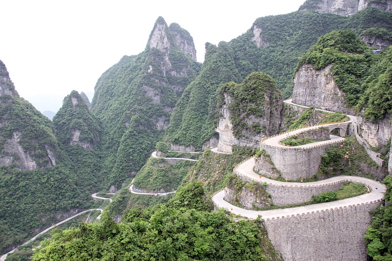 去天门山的路