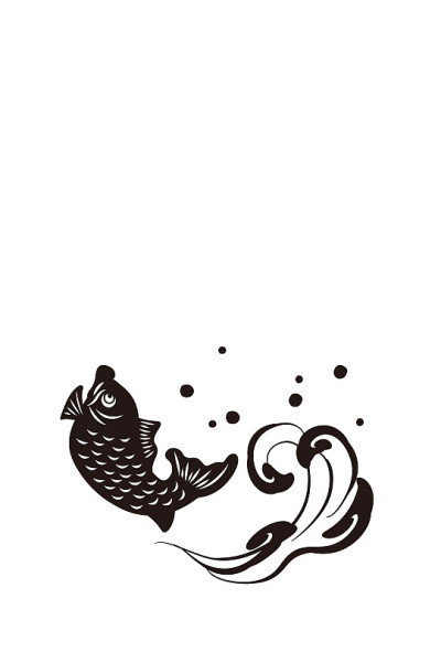 海鲷贺年卡插图
