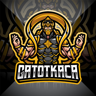 Gatotkaca字符吉祥物