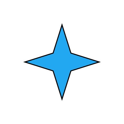 向量星图标