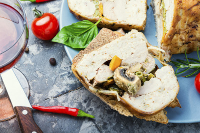 圣诞肉Terrine