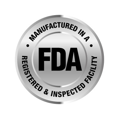 美国食品和药物管理局FDA注册并检查了设施载体标志