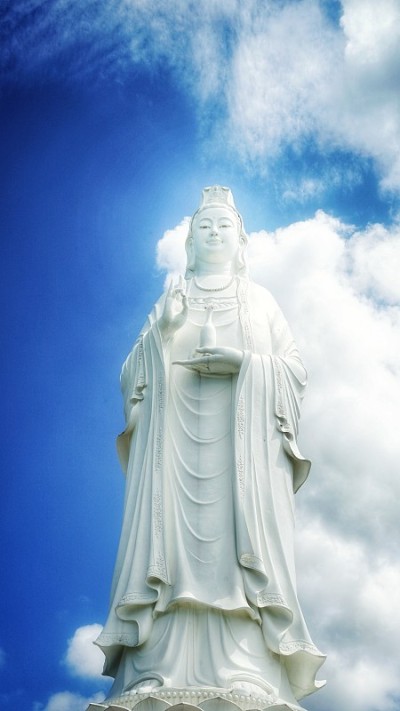 越南岘港市松特岛的林翁塔