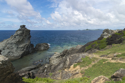 美丽的Uganzaki，石垣岛