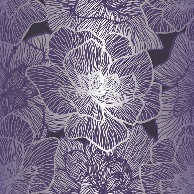 Floral seamless pattern. Plant texture for fabric,