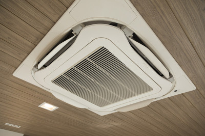 现代吊顶盒式空调系统