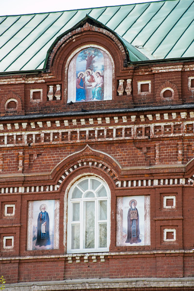 三一Sergius Lavra建筑组合在Sergiev Posad，莫斯科地区，俄罗斯。联合国教科文