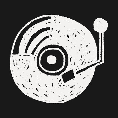 涂鸦音乐磁盘