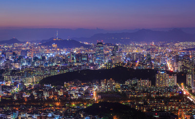 韩国首尔市。