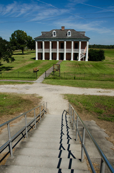 来自Levee的Chalmette Battefield Malus-Beauregard Hous