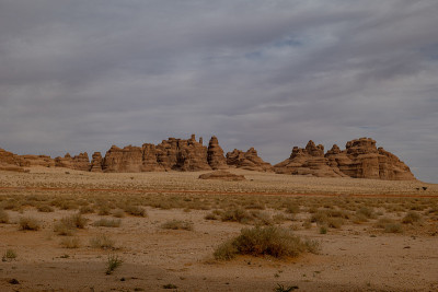沙特阿拉伯Al Ula附近的Mada'in Saleh (Al- hijr & Hegra)考古遗址