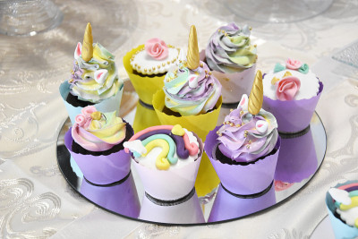 为孩子生日准备的甜点